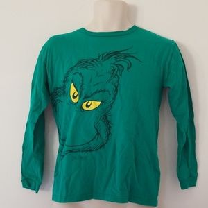 Dr. Seuss Imagination Green Grinch Long Sleeve T